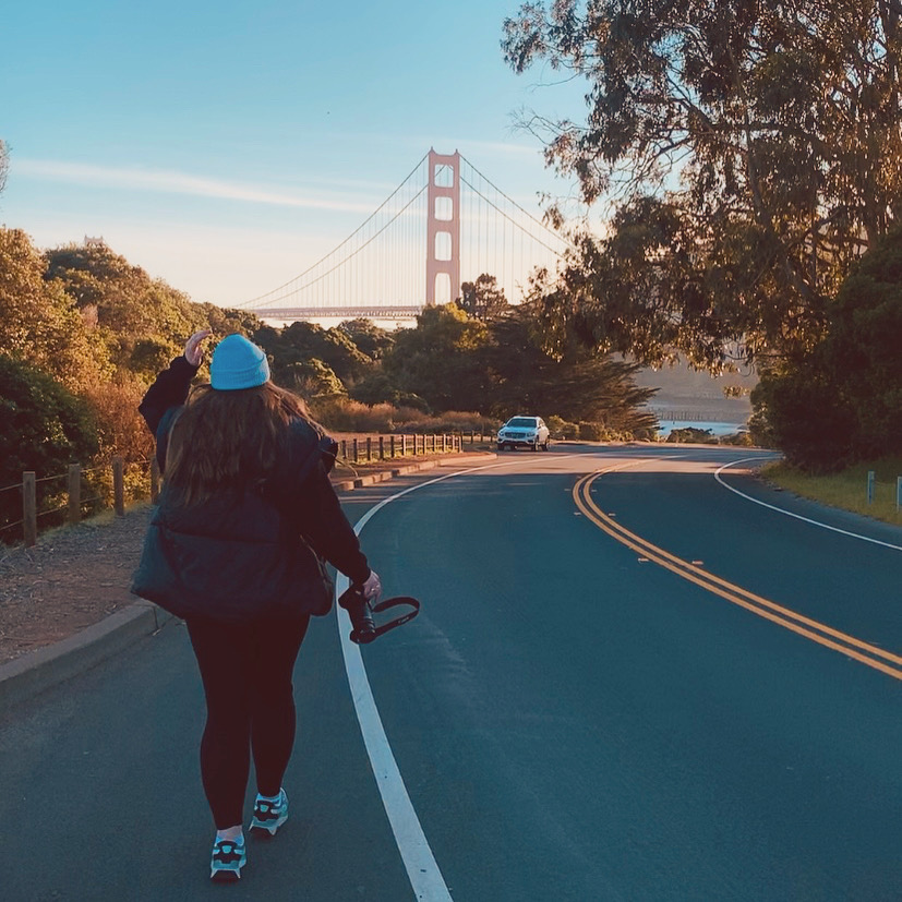 Adventures by the golden gate bridge, SF